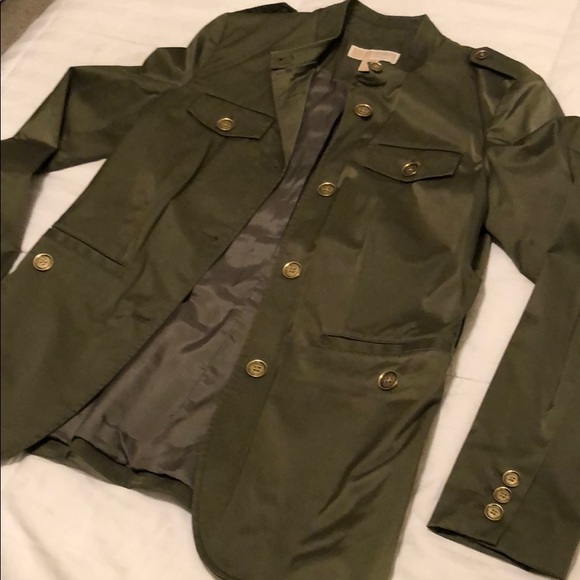 Michael Kors Army Green Jacket - Picture 3 of 5
